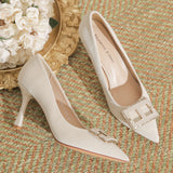 Pointed Shallow Stiletto Heels Shoes