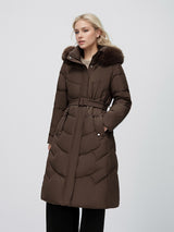 Medium and Long Cotton-padded Thick Loose Coat