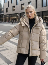 Loose and Thick Short Cotton-padded Jacket Coat