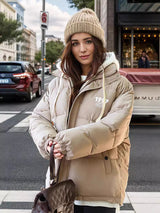 Fake Two Padded Cotton-padded Jacket Coats