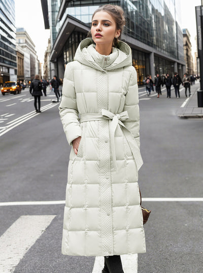 Long Slim Cotton-padded Coat Jacket