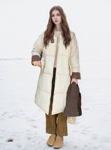 Medium and Long Loose Padded Down Coat