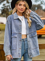 Slim Retro Loose Denim Jacket