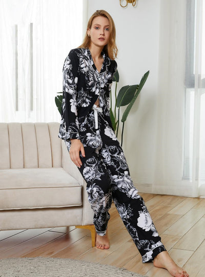 Long-sleeved Trousers Home Clothes Suit