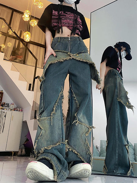 Star Baggy Straight Jeans