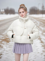 Loose Cotton-padded Jacket Coat