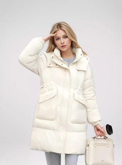 Winter Long Thick Cotton-padded Jacket