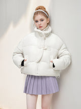 Splicing Cotton-padded Padded Cotton-padded Jacket