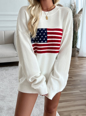 Casual Loose Long-sleeved Sweater