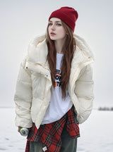 Short Loose Thickened Cotton-padded Jacket