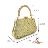 Hot Drilling Banquet Handbag