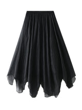 Women Irregular A-line Skirt