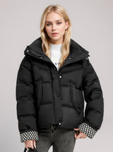 Women Hooded Loose Padded Down Coat