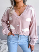 Cloud Knit Cardigan Sweater Coat