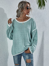 Round Neck Loose Plus Size Sweater