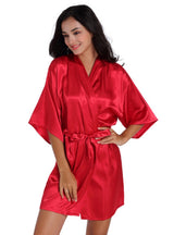 Women Loose Silk Nightgown