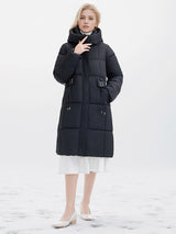 Long Thick Cotton-padded Jacket Coat