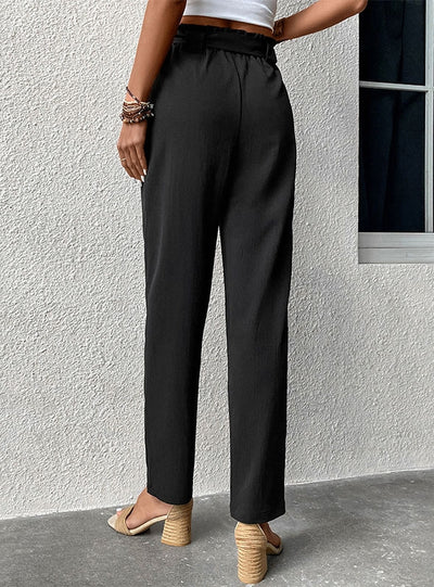 High Waist Trousers Casual Pants