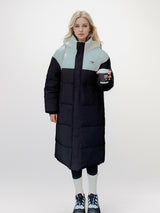 Loose Hooded Mid-length Cotton-padded Jacket Coat