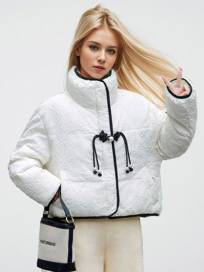 Thick Short Cotton-padded Down Coat