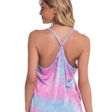 Color Tie-dyed Modal Cotton Pajamas