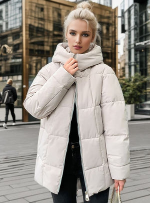 Women's Cotton-padded Down Jacket Coat