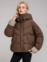 Women Hooded Loose Padded Down Coat