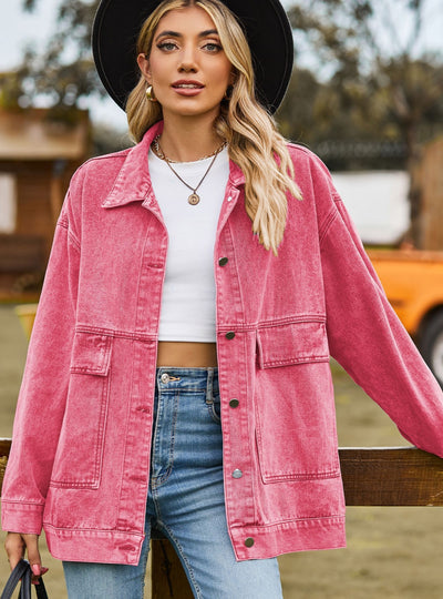 Slim Retro Loose Denim Jacket