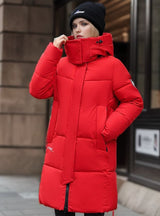 Winter Thick Hooded Long Coat