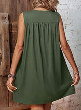 Sleeveless Casual Sling Loose Dress