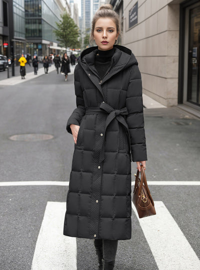 Long Slim Cotton-padded Coat Jacket