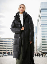 Winter Medium and Long Loose Cotton-padded Jacket