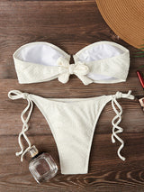 Sexy Women Solid Color Bikini