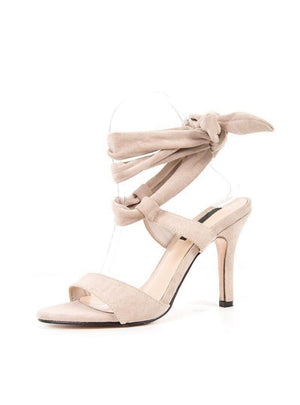 Open-toed Stiletto Sandals Shoes