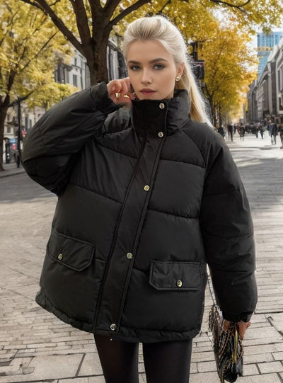 Loose Short Cotton-padded Jacket