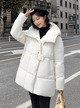 Thickened Hooded Warm Loose Cotton-padded Jacket