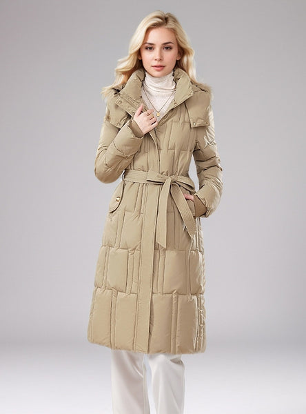 Long Hooded Loose Padded Cotton-padded Jacket Coat