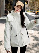 Integrated Cotton Cashmere Cotton-padded Jacket