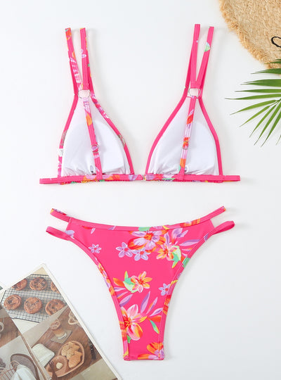 Sexy Print Two Piece Bikini