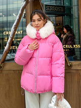 Cotton-padded Jacket Loose Down Jacket Coat