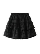 High Waist and Slim Cake Short Skirt