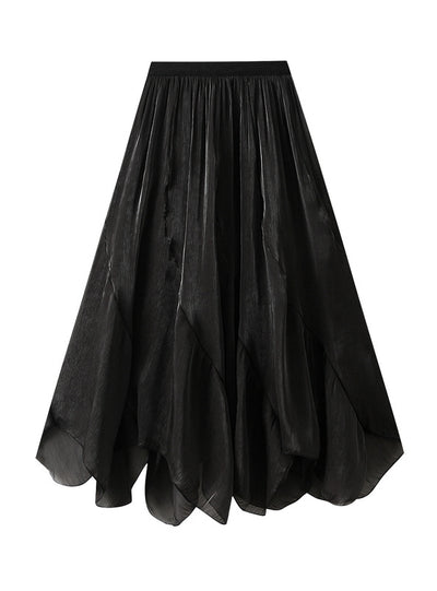 Women Irregular High Waist Skirt