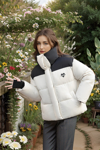 Thickened Warm Short Stand Cotton-padded Jacket