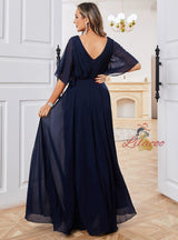 Loose Slim Chiffon Party Evening Dress