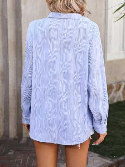 Loose Fashion Long Sleeve Shirt