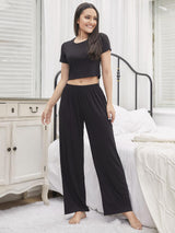 Short-sleeved Trousers Leisure Suit