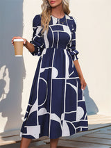 Play Long-sleeved Printed Dress