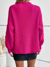 Knitted Pullover Loose Long Sleeve Sweater