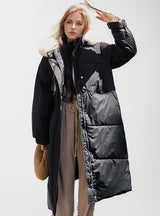 Long Loose Padded Cotton-padded Jacket Coat