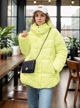 Thick Pocket Cotton-padded Jacket Coat